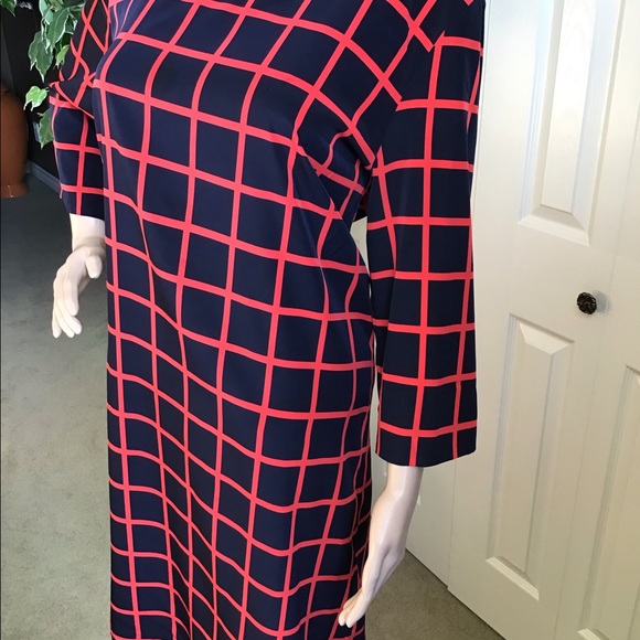 Gap Brand Red and Dark Navy Dress - Picture 3 of 5